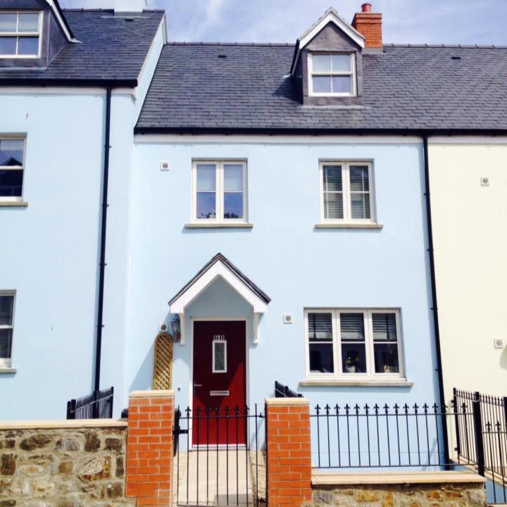 Central Modern Townhouse In Saundersfoot Exterior foto